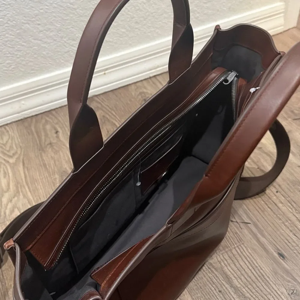 Shinola Bert Zip Brief Tote